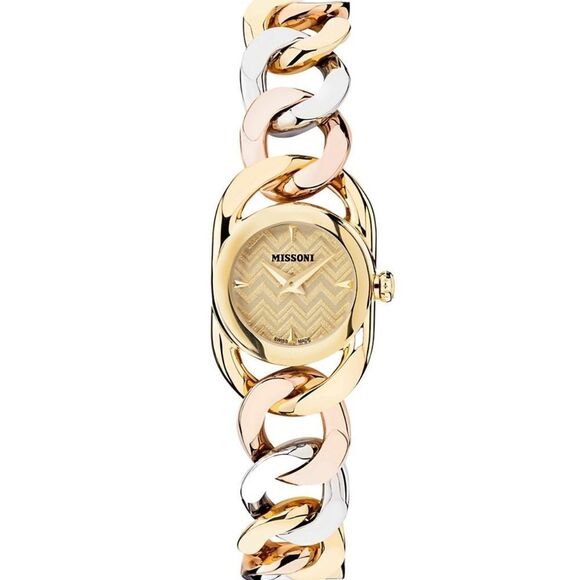 Missoni Gioiello Rose Gold 22.8MM Bracelet Watch - Picture 1 of 14